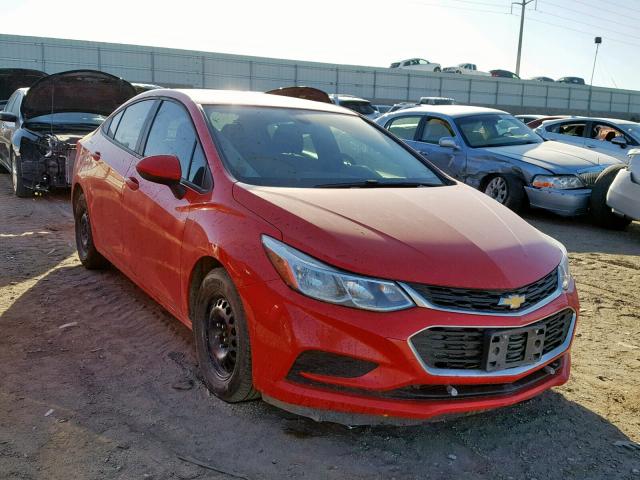 1G1BC5SM3G7273442 - 2016 CHEVROLET CRUZE LS RED photo 1