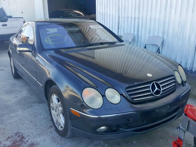 WDBPJ75J62A029214 - 2002 MERCEDES-BENZ CL 500 BLACK photo 1