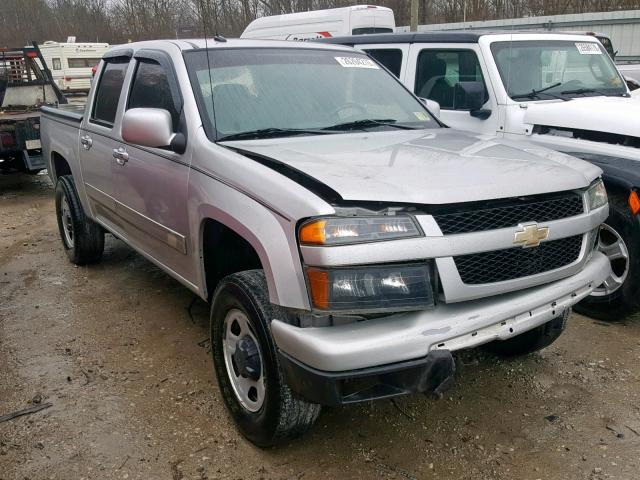 1GCHTCFE2C8137977 - 2012 CHEVROLET COLORADO L SILVER photo 1