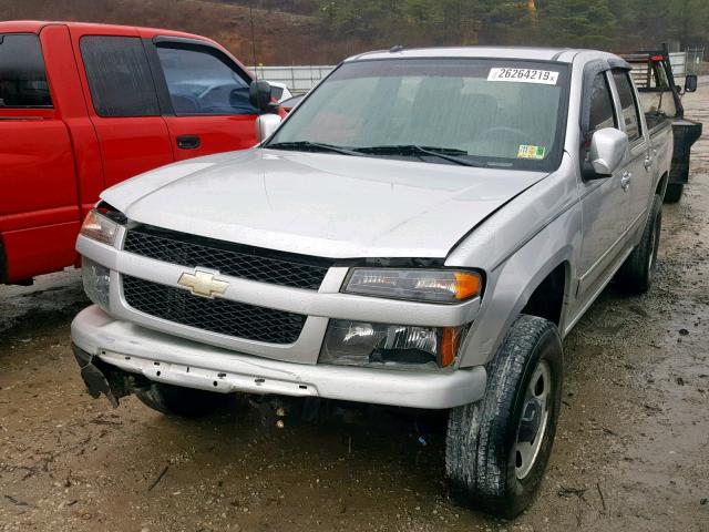 1GCHTCFE2C8137977 - 2012 CHEVROLET COLORADO L SILVER photo 2