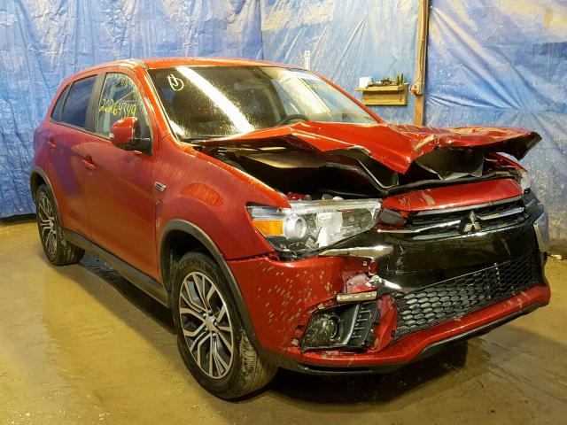 JA4AP3AU9JU016754 - 2018 MITSUBISHI OUTLANDER RED photo 1