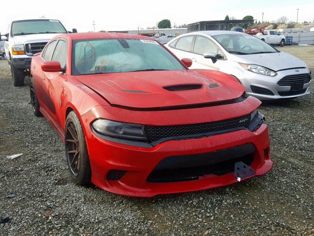 2C3CDXL95GH250719 - 2016 DODGE CHARGER SR RED photo 1