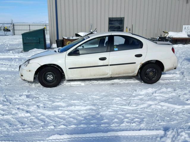 1B3ES26C63D199809 - 2003 DODGE NEON WHITE photo 9