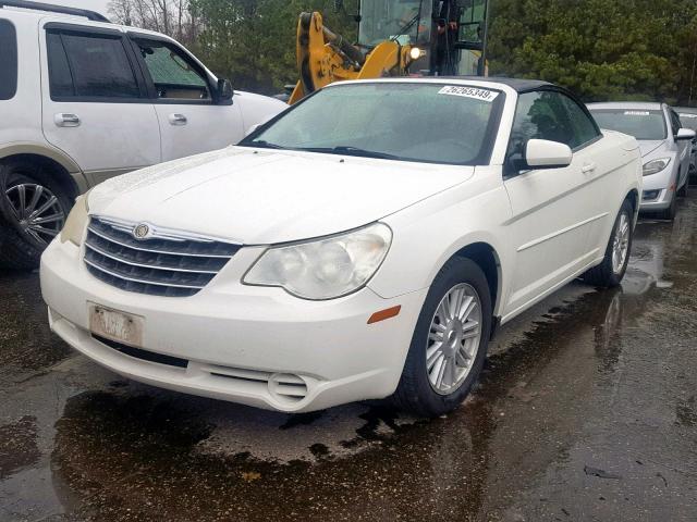 1C3LC55R58N633380 - 2008 CHRYSLER SEBRING TO WHITE photo 2