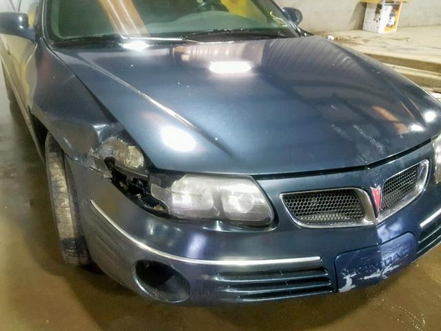 1G2HX54K8Y4218509 - 2000 PONTIAC BONNEVILLE BLUE photo 9