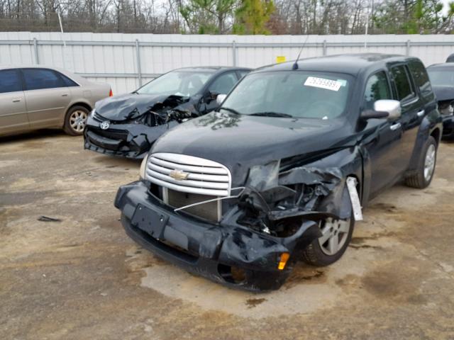 3GNBABDB4AS597006 - 2010 CHEVROLET HHR LT BLACK photo 9