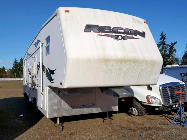 1UJCJ03R371AV0144 - 2007 JAYCO 5TH WHEEL WHITE photo 1