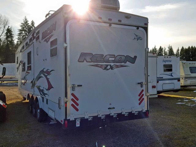 1UJCJ03R371AV0144 - 2007 JAYCO 5TH WHEEL WHITE photo 3