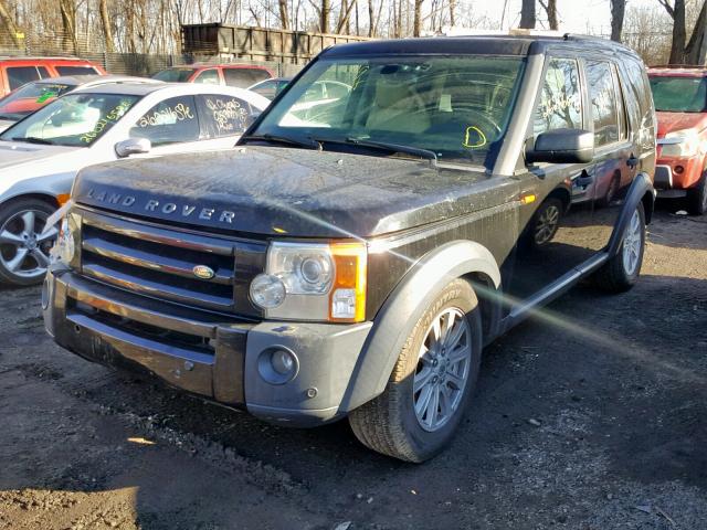 SALAE25437A421608 - 2007 LAND ROVER LR3 SE BLACK photo 2