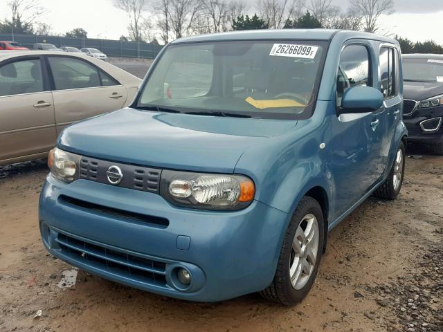 JN8AZ28RX9T123068 - 2009 NISSAN CUBE BASE BLUE photo 2