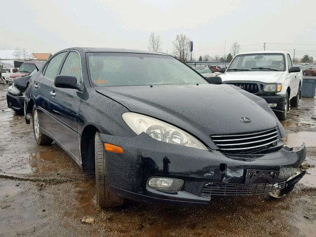 JTHBA30G345049172 - 2004 LEXUS ES 330 BLACK photo 1