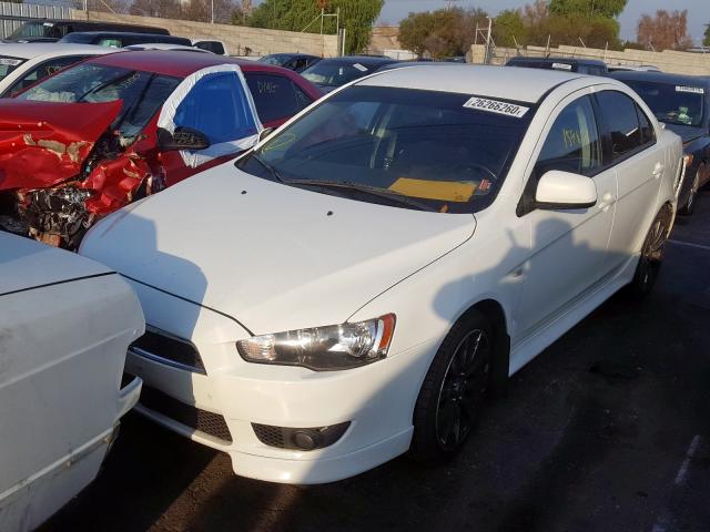 JA32U8FW6BU016253 - 2011 MITSUBISHI LANCER GTS  photo 2