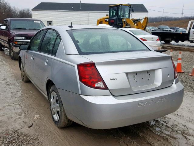 1G8AJ55F77Z205360 - 2007 SATURN ION LEVEL SILVER photo 3