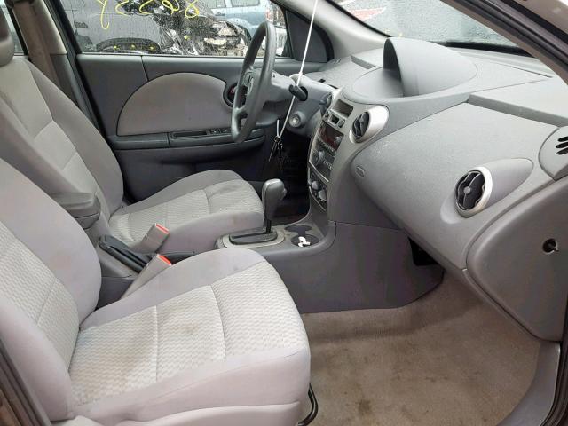 1G8AJ55F77Z205360 - 2007 SATURN ION LEVEL SILVER photo 5