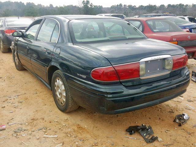 1G4HP54KX14270656 - 2001 BUICK LESABRE CU GREEN photo 3