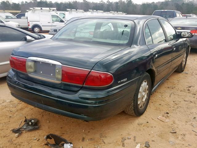 1G4HP54KX14270656 - 2001 BUICK LESABRE CU GREEN photo 4