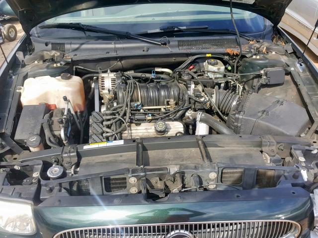 1G4HP54KX14270656 - 2001 BUICK LESABRE CU GREEN photo 7