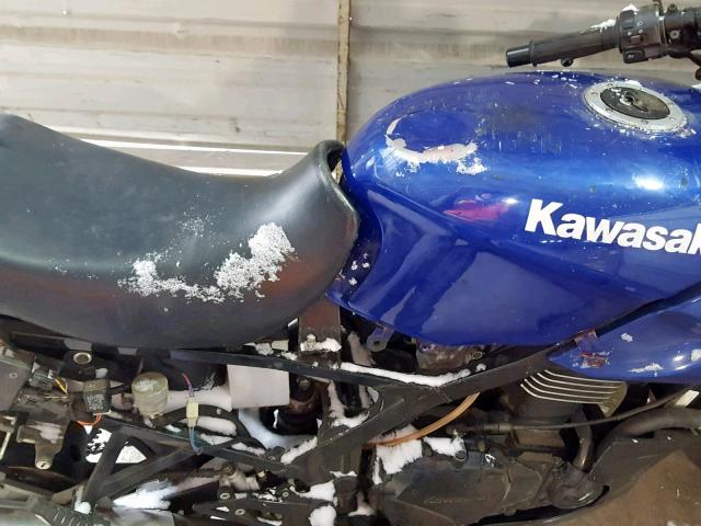 JKAEXVD135A092928 - 2005 KAWASAKI EX500 D BLUE photo 5