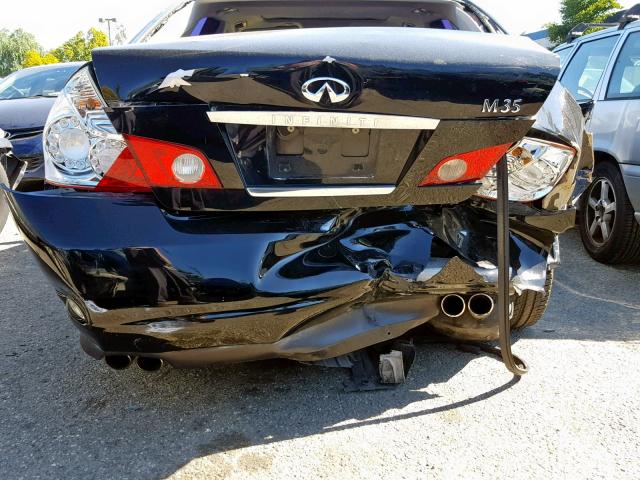 JNKAY01E77M306671 - 2007 INFINITI M35 BASE BLACK photo 9