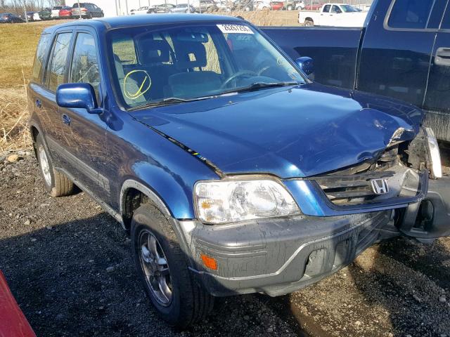 JHLRD1864WC071318 - 1998 HONDA CR-V EX BLUE photo 1