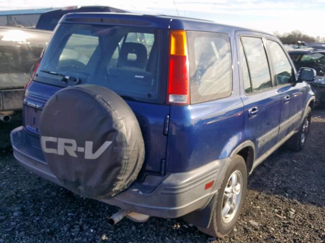 JHLRD1864WC071318 - 1998 HONDA CR-V EX BLUE photo 4