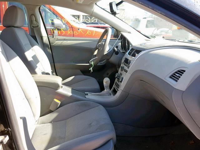 1G1ZG57B294208564 - 2009 CHEVROLET MALIBU LS BLACK photo 5