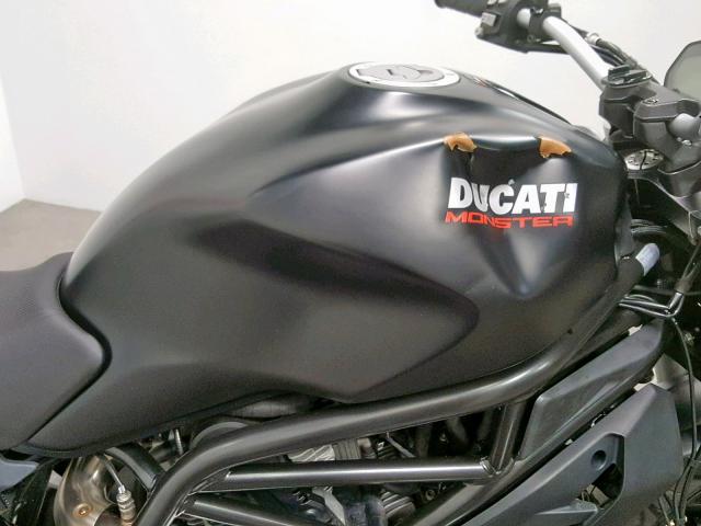 ZDMMADBM3HB001590 - 2017 DUCATI MONSTER 79 BLACK photo 16