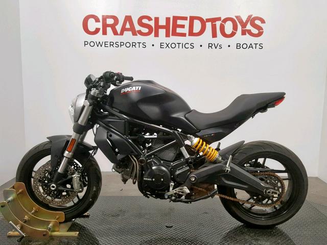 ZDMMADBM3HB001590 - 2017 DUCATI MONSTER 79 BLACK photo 3