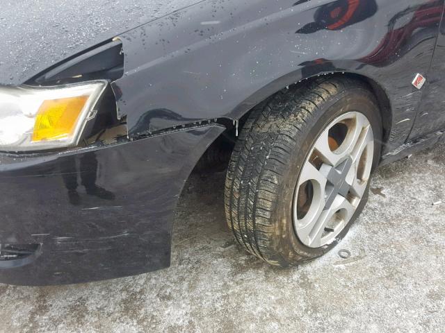1G8AL52F63Z132006 - 2003 SATURN ION LEVEL BLACK photo 9