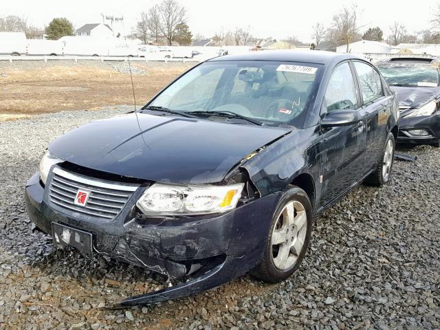 1G8AL58F97Z173484 - 2007 SATURN ION LEVEL BLACK photo 2