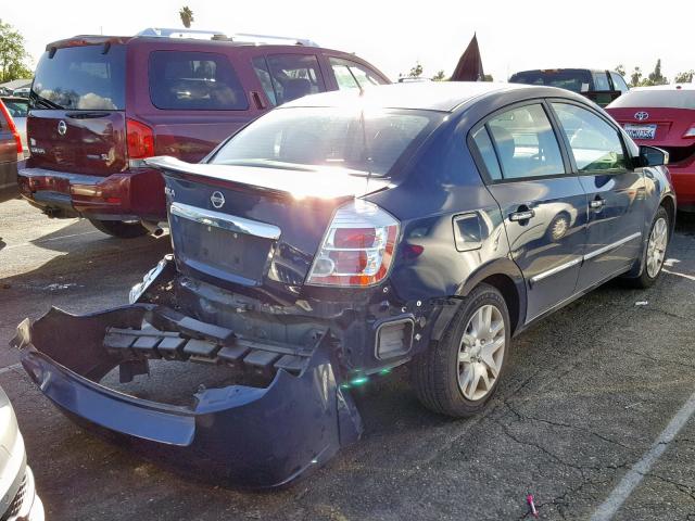 3N1AB6AP4BL698358 - 2011 NISSAN SENTRA 2.0 BLACK photo 4