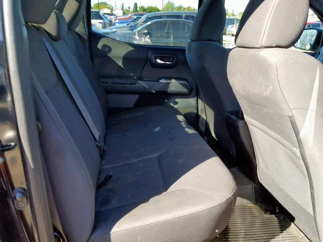 3TMCZ5AN6GM013627 - 2016 TOYOTA TACOMA DOU BLACK photo 6