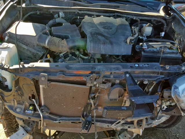 3TMCZ5AN6GM013627 - 2016 TOYOTA TACOMA DOU BLACK photo 7