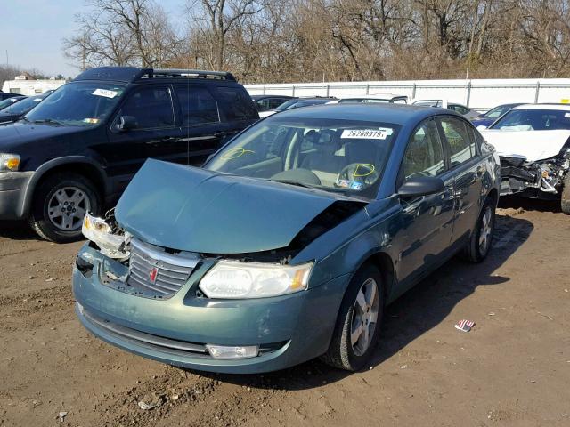 1G8AL55F76Z135870 - 2006 SATURN ION LEVEL GREEN photo 2
