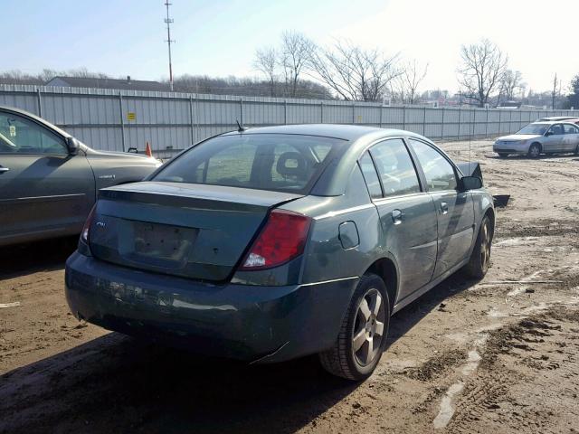 1G8AL55F76Z135870 - 2006 SATURN ION LEVEL GREEN photo 4