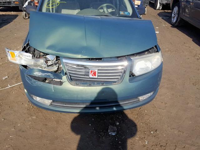 1G8AL55F76Z135870 - 2006 SATURN ION LEVEL GREEN photo 7