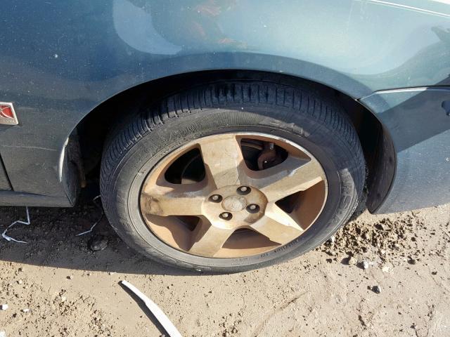 1G8AL55F76Z135870 - 2006 SATURN ION LEVEL GREEN photo 9