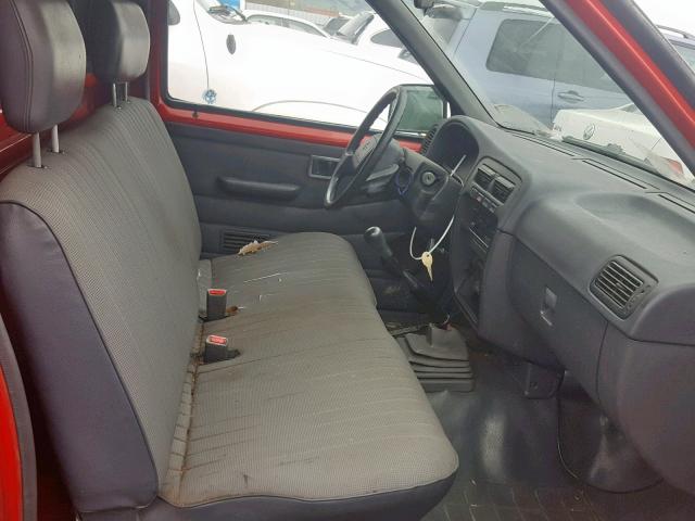 1N6SD11S8SC318580 - 1995 NISSAN TRUCK E/XE RED photo 5