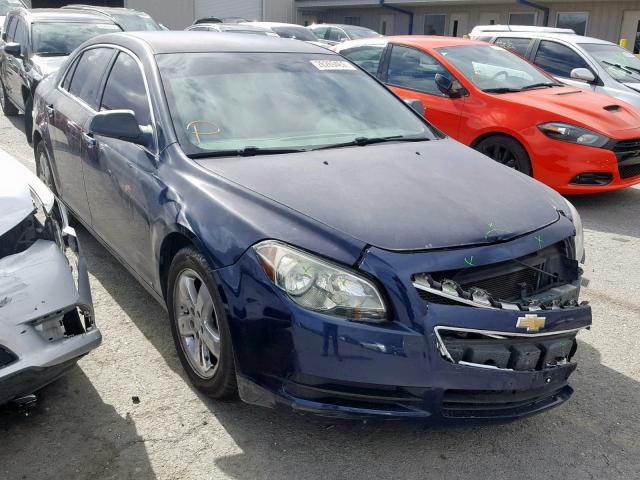 1G1ZA5E0XA4105514 - 2010 CHEVROLET MALIBU LS BLUE photo 1
