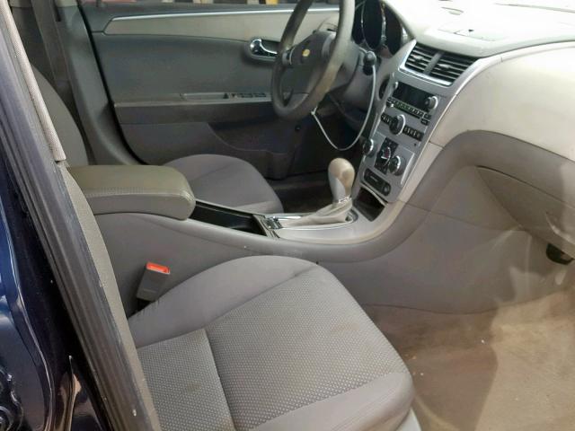1G1ZA5E0XA4105514 - 2010 CHEVROLET MALIBU LS BLUE photo 5