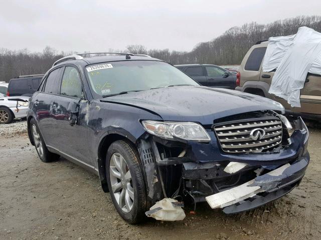 JNRAS08W85X201909 - 2005 INFINITI FX35 BLUE photo 1