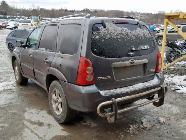 4F2CZ96105KM48533 - 2005 MAZDA TRIBUTE S GRAY photo 3