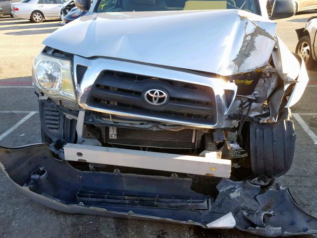 5TETU62N35Z115647 - 2005 TOYOTA TACOMA PRE SILVER photo 9