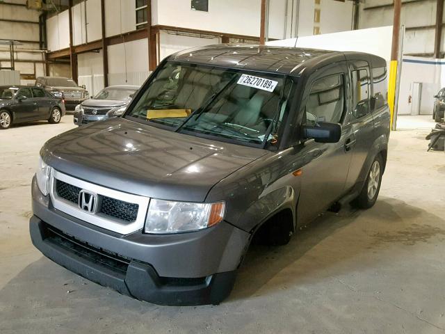 5J6YH2H79AL008469 - 2010 HONDA ELEMENT EX GRAY photo 2