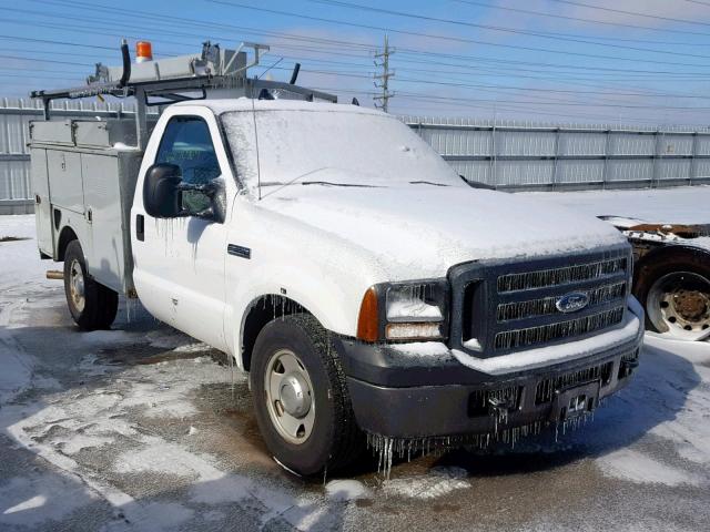 1FDSF30516EC11977 - 2006 FORD F350 SRW S WHITE photo 1