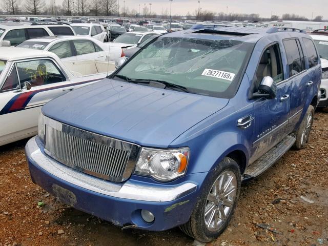 1A8HW58237F532458 - 2007 CHRYSLER ASPEN LIMI BLUE photo 9