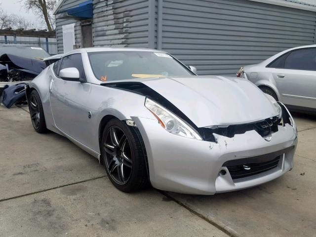 JN1AZ4EH8BM555387 - 2011 NISSAN 370Z BASE SILVER photo 1