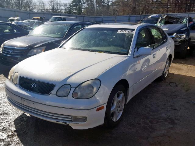 JT8BD68S7Y0112598 - 2000 LEXUS GS 300 WHITE photo 2