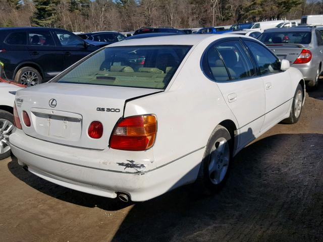 JT8BD68S7Y0112598 - 2000 LEXUS GS 300 WHITE photo 4