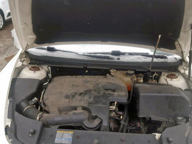1G1ZG57B58F207315 - 2008 CHEVROLET MALIBU LS WHITE photo 7